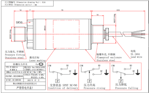 ปั๊มอัดลมแบบสุญญากาศปรับแต่งได้โดยตรงจากโรงงาน SPDT NC สวิตช์ควบคุมแรงดัน ecex CCC <span class=keywords><strong>cnex</strong></span> สำหรับน้ำ HVAC - Product Image 3