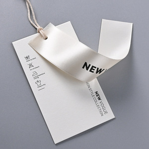 Etiquetas de Papel <span class=keywords><strong>para</strong></span> <span class=keywords><strong>Ropa</strong></span> con Logotipo Personalizado, Etiquetas <span class=keywords><strong>para</strong></span> <span class=keywords><strong>Ropa</strong></span> de Hombre y Mujer, Etiquetas Colgantes con Marca Registrada, Diseño de Etiqueta de Precio con Cinta - Product Image 3