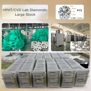 Diamants de laboratoire HPHT CVD de taille Melee, ronds, lâches, certifiés IGI, créés par tesselation, pour la création de bijoux - Product Image 6
