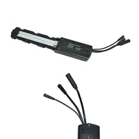 Kit de conversion de vélo électrique 36V avec moteur arrière sans balais, écran LCD intégré, contrôleur 250W et boîtier de batterie en option