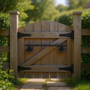 Rustic Heavy Duty Carbon Steel Barn <b>Door</b> <b>Handle</b> For Garden Gate <b>Pull</b> <b>Handle</b> - Product Image 3