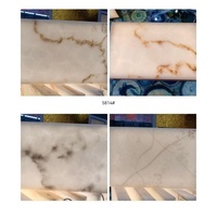 Panneau de surface solide en pierre artificielle translucide en onyx, feuilles de résine acrylique anti-âge, épaisseur 5-30 mm, taille 1220x2440 mm, découpe possible