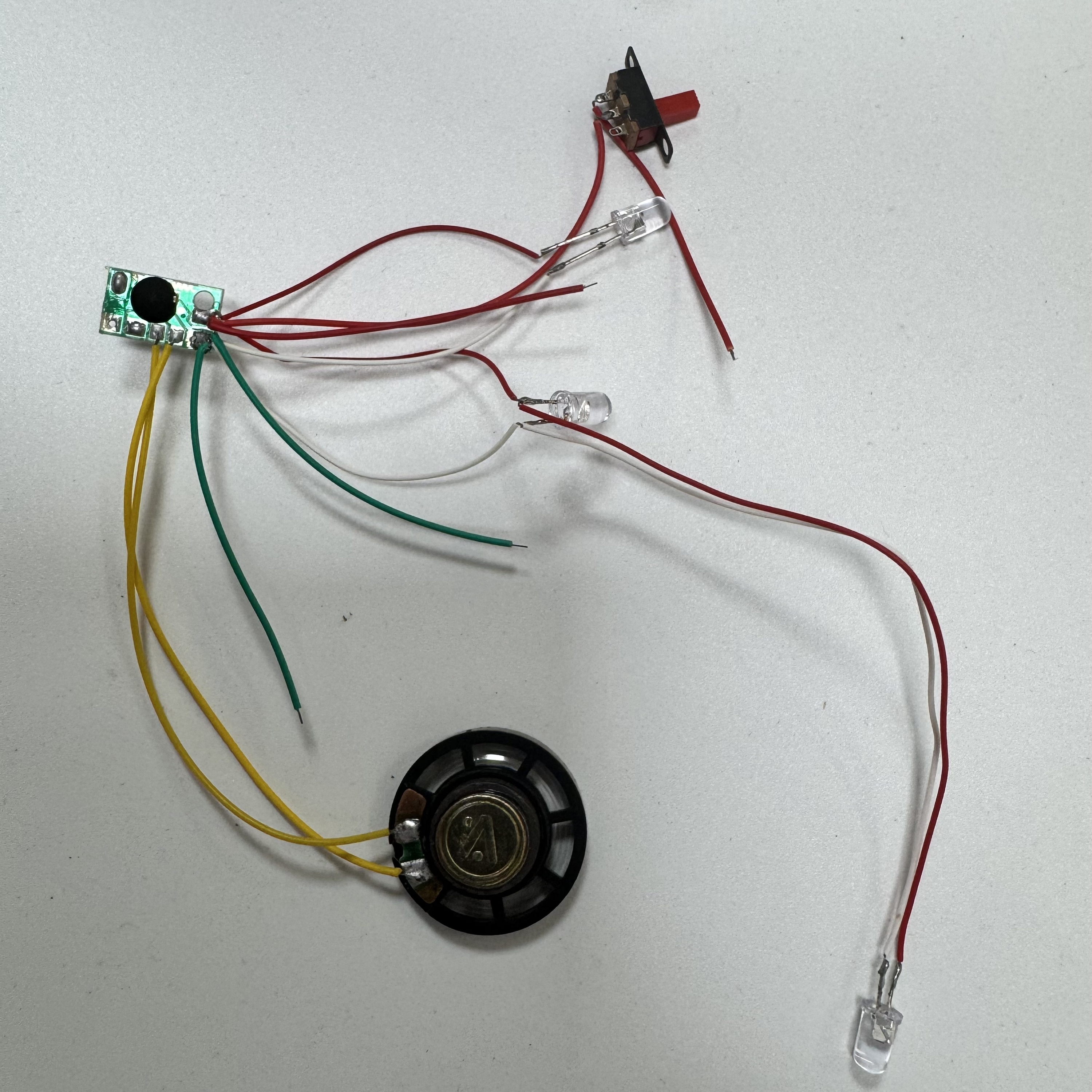 XinXing Custom Toy PCBA COB Board | Sound Light Music LED Speaker Switch Module | OEM ODM Factory Direct Supply