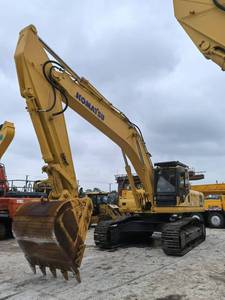 Excavadora de orugas pesada Komatsu usada, 40 toneladas, cubo pintado Original, accesorios incluidos, motor, buen estado - Product Image 2