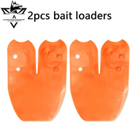 Sac PVA soluble dans l'eau pour appâts, cuillère rapide pour la pêche à la carpe, accessoires de pêche, outil d'alimentation pour la pêche en gros