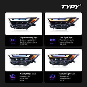 Luces LED de circulación diurna con intermitentes luminosos de 12V, novedad para 2020-2025, para mejora del conjunto de faros híbridos - Product Image 5