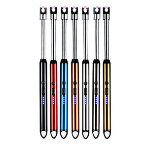 Pemantik api kompor Gas elektronik, senter genggam pembakar Gas elektronik dengan USB dapat diisi ulang untuk perangkat rumah tangga - Product Image 4