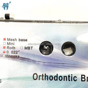 [Aifan <span class=keywords><strong>Dental</strong></span>] bretelle per denti 20 pz/scatola imballaggio bretelle dentali staffe ortodontiche Roth 022 - Product Image 3