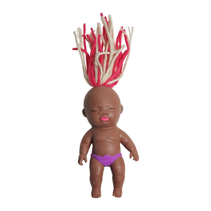 Muñecas de Bebé Recién Nacido Personalizadas de Alta Calidad, Adorables Muñecos de Bebé Dormilones, Juguetes Antiestrés Promocionales al por Mayor, Juguetes Blandos de TPR de Rebote Lento - Product Image 5