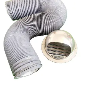 Garantie Is 5 Jaar Plastic Hvac Duct Semi Rigide Aluminium Duct Spiral Duct Pricing