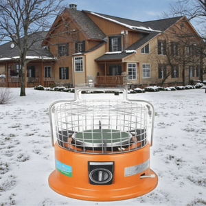 Nouveau Style Multi-Fonction 2-en-1 Portable Chauffage À Gaz avec <span class=keywords><strong>Filet</strong></span> <span class=keywords><strong>De</strong></span> Protection pour Camping En Plein Air Pêche Cuisson Chauffage - Product Image 3
