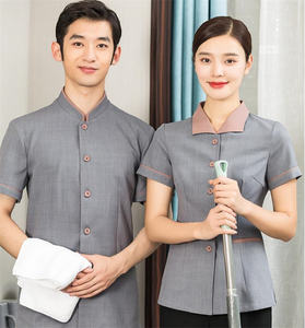 Vente en gros d'usine, chemise à manches courtes pour le personnel de nettoyage, réceptionniste, service en chambre, personnel de ménage, hôtel, restaurant - Product Image 2