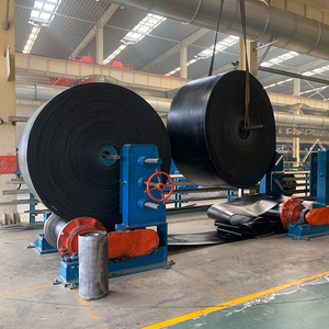 Nastro trasportatore resistente in gomma/PVC/Nylon 500 a 3 strati per frantoio di ghiaia - Product Image 2