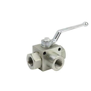 Válvula de Bola de Alta Presión de Acero al Carbono VH3V PN315, Válvula Hidráulica Roscada para Línea de Gas Natural - Product Image 1