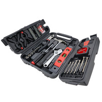 Boîte à outils professionnelle personnalisée de 131 pièces, kit d'outils à main pour la maison, mini tournevis, clé à douille, ensemble d'outils