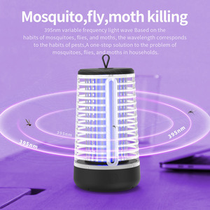 Lámpara Eléctrica Antimosquitos SJZ, Recargable, Trampa de Luz UV, Control de Plagas en Interiores, Colgante - Product Image 2