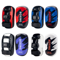Pour GINGPAI Professional 1pc Muay Thai Kick Pad Foot Focus Dummy pour la boxe Fitness Training en matériau PU