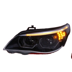 ชุดไฟหน้า LED แบบกำหนดเองสำหรับรถยนต์ซีรีส์ 5 E60 รุ่น 03-10  พร้อมไฟวิ่งกลางวันแบบ ANL Eye สภาพใหม่ 12V อายุการใช้งานยาวนาน E6 - Product Image 5