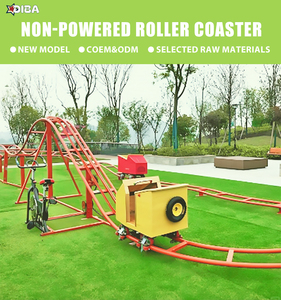 Montaña Rusa sin Motor para Niños a un Precio Económico, Equipo de Parque de Atracciones Familiar Impulsado por Fuerza Humana para Patios Traseros, Disponible Ahora en Stock - Product Image 5