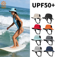 Casquettes de surf à séchage rapide personnalisées pour femmes et hommes, protection solaire anti-UV, chapeaux de surf imperméables, pliables, pour le camping, chapeau bob