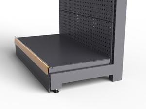 Estante Metálico para Exhibición en Supermercados, Estantes Ajustables, Diseño Independiente Resistente, Capacidad de 50-150 kg, Rápido - Product Image 5