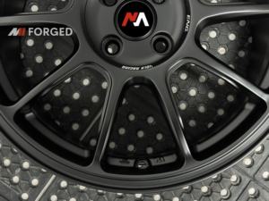 <strong>MN</strong> Forged Satin Black 4x100 Volk ZE40 16 17 Inch for Mazda MX-5 Miata Honda Civic Mini Cooper Lotus Elise Abarth 124 <strong>Spider</strong> - Product Image 6