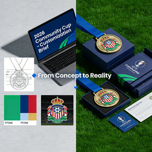 Huy chương thể thao kim loại mạ vàng 3D tùy chỉnh, chất liệu hợp kim kẽm, dành cho các môn bóng đá, Taekwondo, Karate, đua xe, khúc côn cầu - Product Image 2