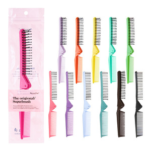 Wanmei Foldable <b>Comb</b> Large Anti-static Travel Hair <b>Comb</b> With Dual Function For General Use - Product Image 5