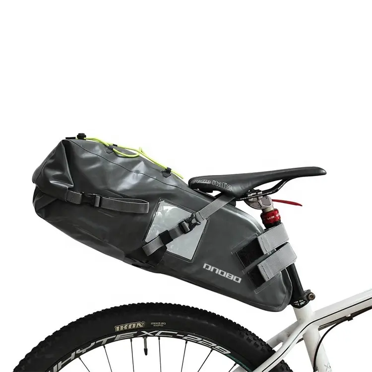 Açık seyahat rulo üst PVC branda 17L su geçirmez eyer çanta bisiklet bisiklet arka koltuk çanta özel