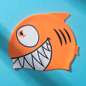 Bonnets <span class=keywords><strong>de</strong></span> <span class=keywords><strong>bain</strong></span> en silicone pour enfants <span class=keywords><strong>de</strong></span> dessin animé Chapeaux <span class=keywords><strong>de</strong></span> <span class=keywords><strong>bain</strong></span> imperméables pour enfants et tout-petits avec cheveux longs ou courts pour garçons et filles - Product Image 6