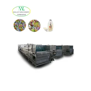 Customizing vegetable and fruit blanching machine milk/soy milk pasteurizing machine