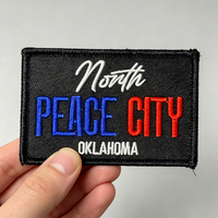 Patch brodé moderne personnalisé, motif fleur et cœur, éco-responsable, thermocollant ou à coudre, pour vêtements streetwear, sacs à dos, sacs et chapeaux
