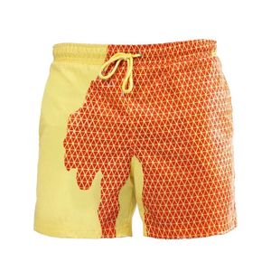 Logo personalizzato etichetta privata <span class=keywords><strong>padre</strong></span> <span class=keywords><strong>e</strong></span> <span class=keywords><strong>figlio</strong></span> uomini temperatura acqua reattiva magia cambia colore costume da bagno Board Surf Shorts - Product Image 4