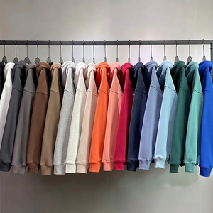 Sweat-shirt à col rond unisexe de haute qualité, personnalisable avec logo, en coton et polyester lourd, 360 g/m², pour l'hiver - Product Image 1