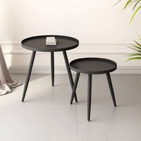 Table basse nordique en fer, petite, moderne, simple et luxueuse, pour salon et balcon, démontable