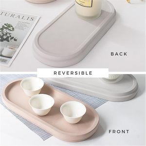 Natural Stone Tray Toothbrush <b>Brush</b> Holder Set Eco-Friendly Diatomite Quick-Dry Bathroom or Kitchen Organizer - Product Image 2