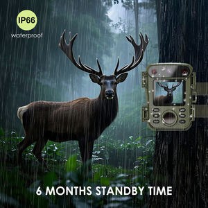 Caméra de chasse en plein air <span class=keywords><strong>Hdking</strong></span> Wildlife 20MP 1080p avec capteur CMOS, enregistrement vidéo grand angle 60°, vision nocturne, étanche IP66 - Product Image 3