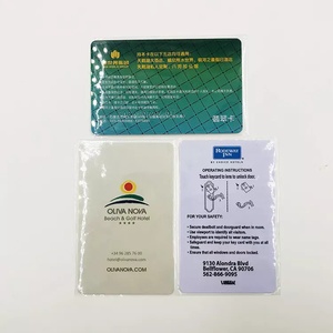 Tienda en línea bienvenida Smart Nfc Contact Business PVC Card Hotel Rfid Door Card Vip Loyalty Card - Product Image 3