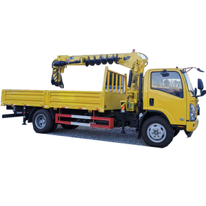 Grúa de 5 toneladas <span class=keywords><strong>para</strong></span> perforación de poste de telémetro, 4x2, diésel, LHD, nueva, montada en camión japonés - Product Image 1