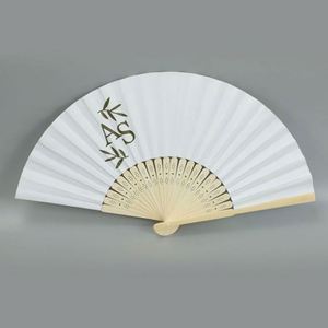 พัดลมไม้ไผ่แบบกำหนดเองได้พร้อมโลโก้ ของขวัญขอบคุณส่วนตัว - Product Image 2