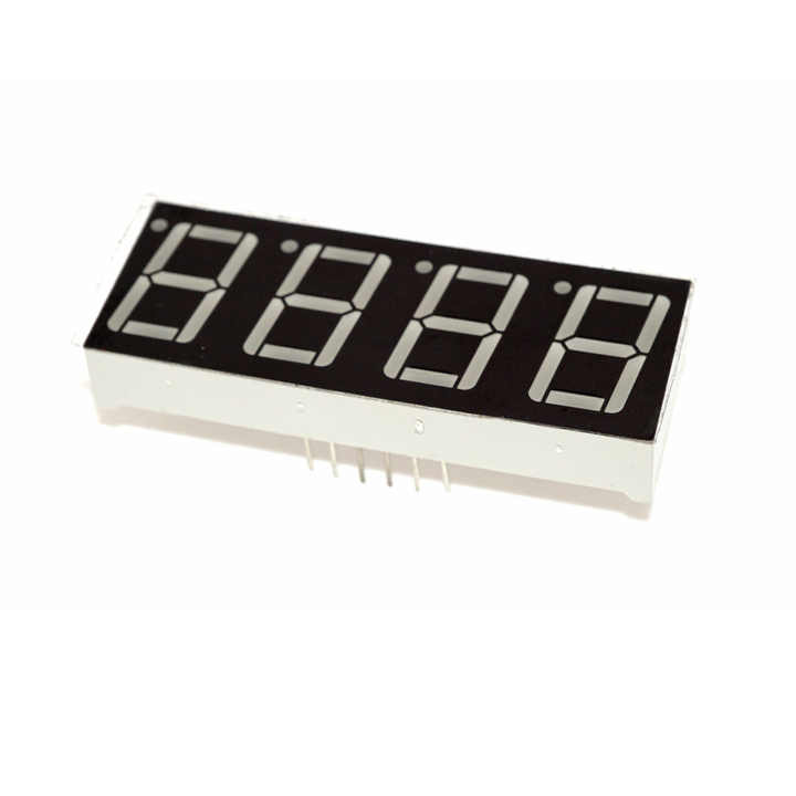 4 Digit 7 Segment Display - 2 Inch Common Anode/cathode