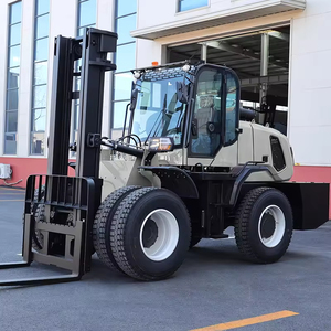 En Çok Tercih Edilen 3 Ton 4 Çeker Dizel Forklift CE EPA EURO5 Hidrolik Tarım Arazi Forklifti - Product Image 5