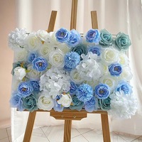 Muro de Flores Artificiales para Fondo de Boda, Arreglo Floral Simulado, Decoración para Centro Comercial, Arreglo de Rosas, Plantas Verdes