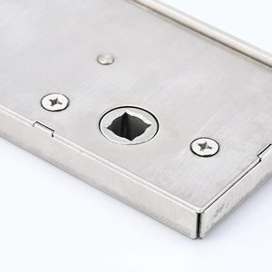 Serrure à mortaise pour <span class=keywords><strong>porte</strong></span> coulissante en acier inoxydable 304, mécanisme <span class=keywords><strong>de</strong></span> loquet robuste pour <span class=keywords><strong>porte</strong></span> en bois - Product Image 2