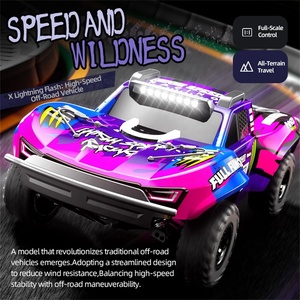 JJRC C8826 Rosa 1:10 4WD <span class=keywords><strong>Coche</strong></span> RC de <span class=keywords><strong>Rally</strong></span> 2.4G Eléctrico con Radio Control, Camioneta de Carreras, Motor sin Escobillas, ESC de 90A, Amortiguadores de Aceite - Product Image 2