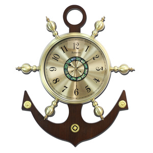 Wall Clock Boat Shape Metal 3D Design Battery Powered For Living Room Bedroom - Product Image 5