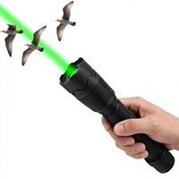 Répulsif à oiseaux portable rechargeable, mini laser répulsif, lumière laser 520 nm, laser lumineux longue portée