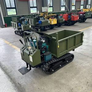 Çin özelleştirilmiş fabrika doğrudan satış Mini paletli taşıyıcı kendini yükleme kamyon bahçe parça damperli 1ton küçük paletli dökümü satış - Product Image 3