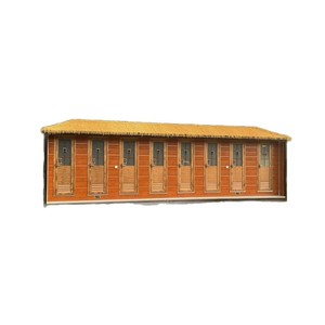 Baño Portátil de Diseño Rústico en Madera, Ecológico, para Exteriores, Baño Público para Atracciones Turísticas - Product Image 1
