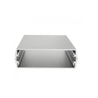 Boîtier en aluminium anodisé Boîtier d'instrument électronique en métal Boîte de jonction Boîtier PCB